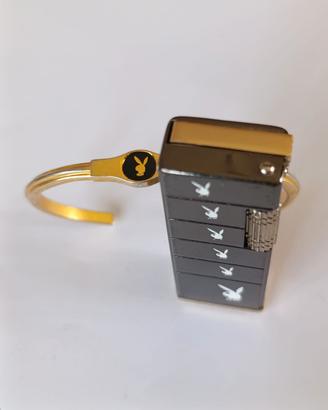 Set Playboy vintage Bracciale e Accendino