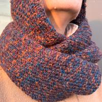 Scaldacollo/balaclava fatto a mano all’uncinetto