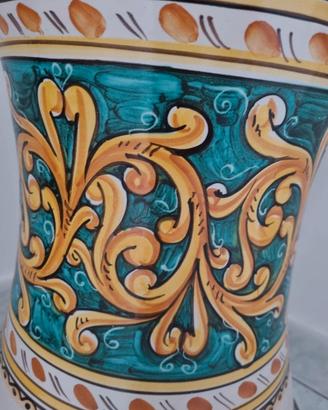 vaso in ceramica di Sciacca 