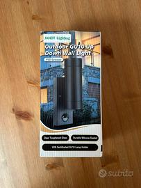 Faretto da est./int. con sensore di moviment