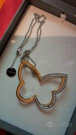 Collana acciaio . swarovsky  Brosway