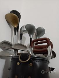 Sacca + mazze + ferri Golf