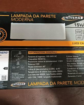 lampade da parete a led