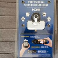 Zoom iQ5 - MICROFONO STEREO PER IPHONE IPOD E IPAD