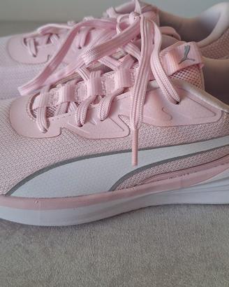 Scarpe Sneakers Puma rosa pastello taglia 37 nuove