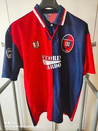 Maglia Calcio Cagliari 1998 99 Vasari N 7 XL