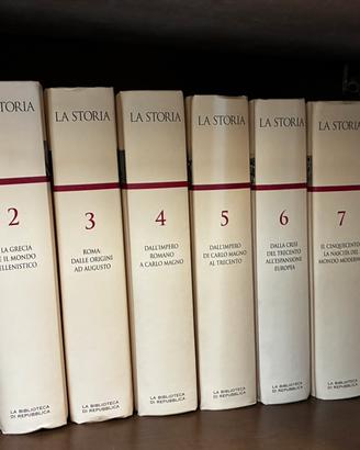 Collezione Completa "La Storia" Repubblica