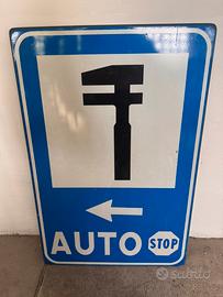 CARTELLO STRADALE STOP