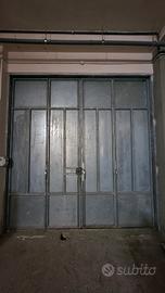 Portone in ferro zincato 