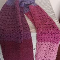 sciarpa all'uncinetto 