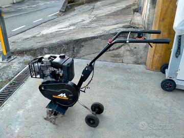 Motozappa a benzina, motore nuovo.