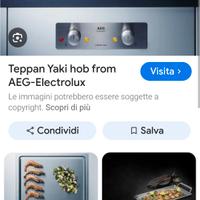 Piastra Teriaki ad incasso AEG Elettrolux 