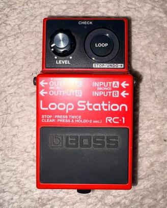 BOSS RC-1 Loop Station- Perfetto + Scatola
