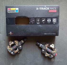Pedali Look MTB X-Track RACE Carbon - Black