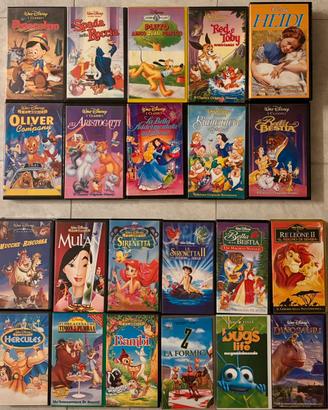 Vhs Disney originali lotto collezione