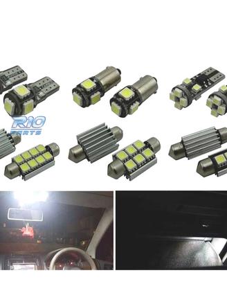 KIT 12 LAMPADE LED INTERNE PER SEAT LEON 1 P 1 CUP