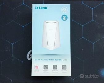 D-Link G530 5G NR AX3000 Wi-Fi 6 Router con 5G fin