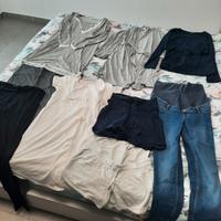 set lotto abbigliamento premaman