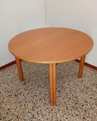 Tavolo rotondo allungabile diametro 118 cm