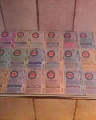 Abbonamenti GiraNaploli dal 1995 al 1997