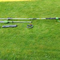 Tagliasiepi + potatore strumento 2in1