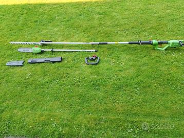 Tagliasiepi + potatore strumento 2in1