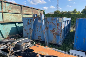 CONTAINER SCARRABILE USATO A CIELO APERTO