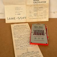 Calcolatrice “Magic Brain Calculator”
