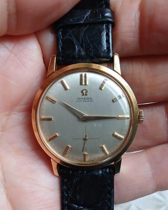 Raro orologio vintage uomo Omega oro 18kt 750 