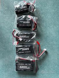 Lipo 2s 7.4 18650  6800mah auto rc