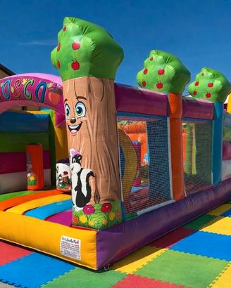 Giostra Gonfiabile per Bambini per Parchi Gioco