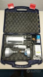 Torcia speleo sub illuminatore