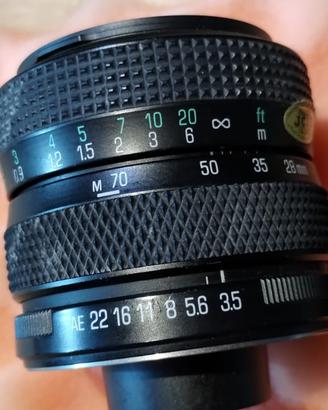 zoom tamron 28-70 adaptall canon fd