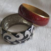 2 Braccialetti in metallo