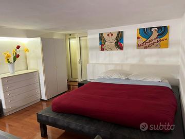 Monolocale con soppalco arredato centro storico