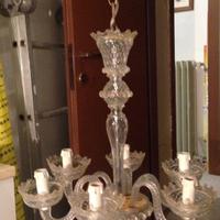 Lampadario Venini anni 70