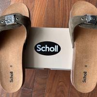Zoccoli Scholl Pescura Flat Cork