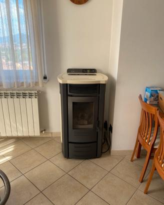 Stufa pellet eva calor Elisa 11Kw