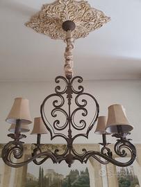 Lampadario shabby