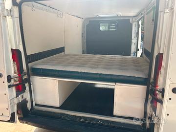 Allestimento letto furgone ducato, boxer, jumper