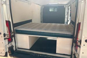 Allestimento letto furgone ducato, boxer, jumper