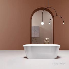 Vasca da bagno nuova Treesse Inka 150x70 bianco
