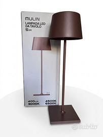 Lampada LED da tavolo ricaricabile MULIN 5W