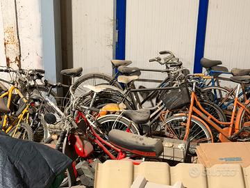 Biciclette  depoca a stock + motorino 50