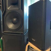 Impianto audio attivo 2500w