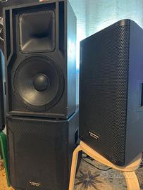 Impianto audio attivo 2500w