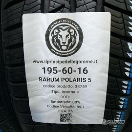 2 gomme 195 60 16 barum a38759