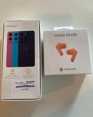Motorola Moto G17 + moto buds