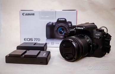 Canon EOS 77D con obiettivo 18-55mm IS STM – Kit