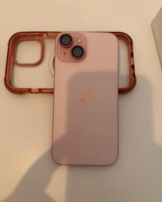 iPhone 15 rosa 256Gb Pari a nuovo
